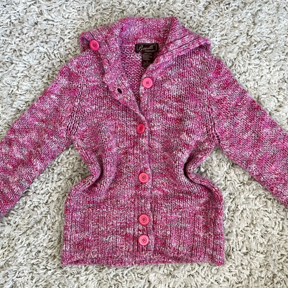 Y2K Chunky Knit Sweater/Cardigan, Size Small